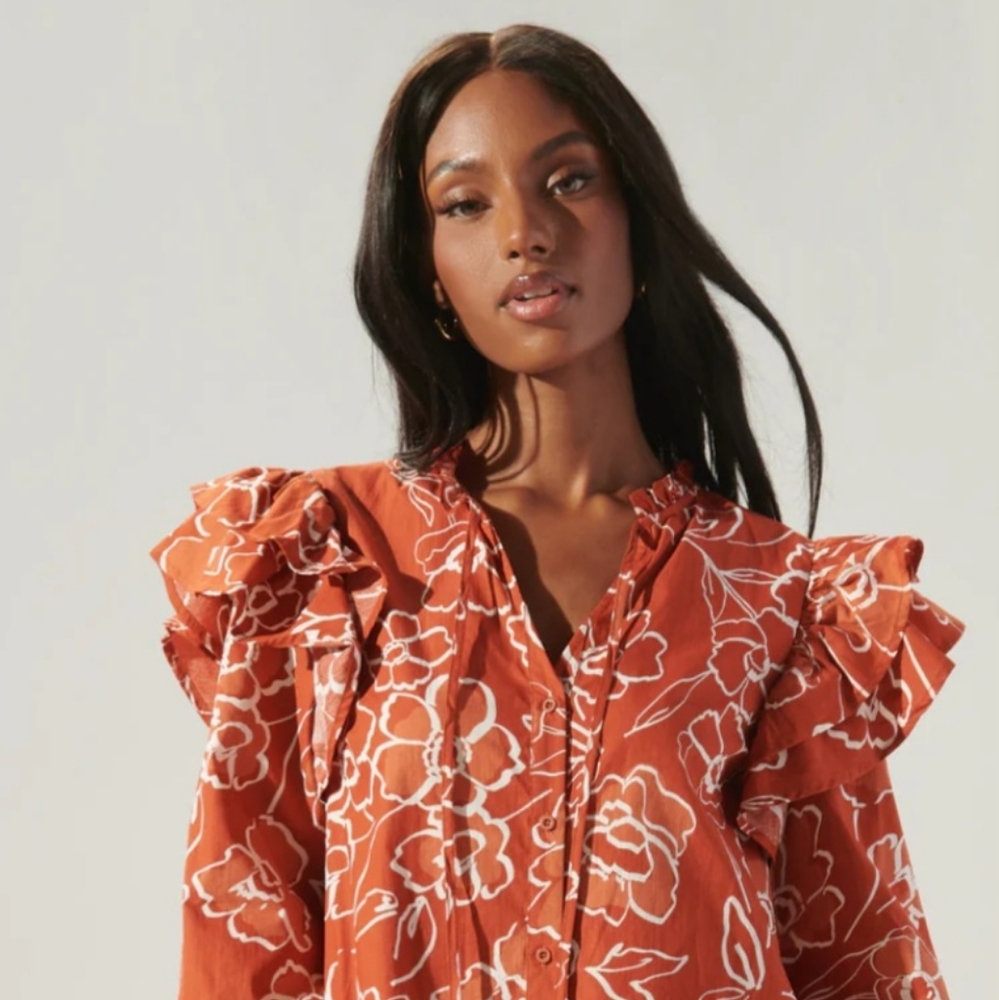 Marmalade Sammy Ruffle Drop Waist Dress
